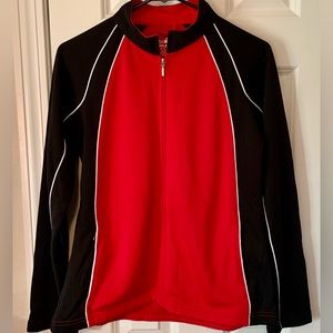 Charles River zip up jogging track jacket